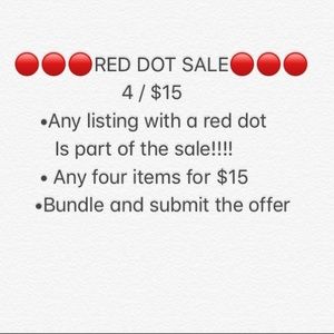 4 Items for $15 !🔴